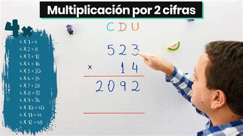 Cómo Resolver Ejercicios De Multiplicación De Dos Cifras