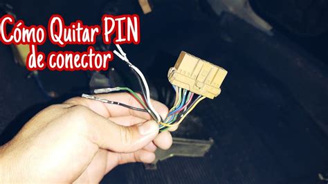 Como Quitar Pines De Conector Video Express Youtube