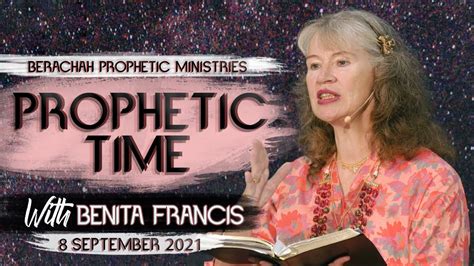 Live Prophetic Time September Benita Francis Youtube