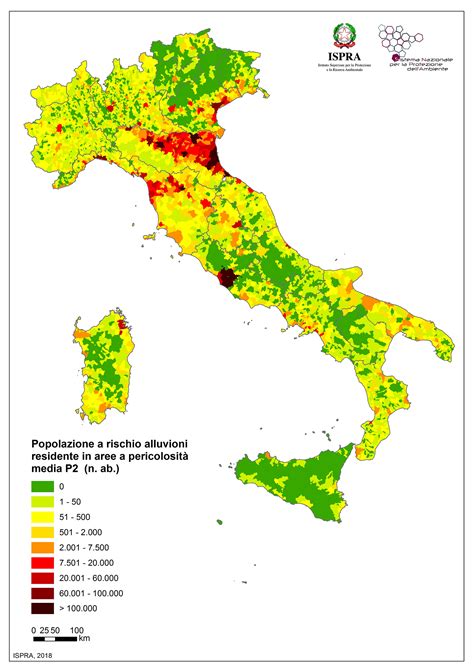 ISPRA Aggiorna La Mappa Nazionale Del Dissesto Idrogeologico Nel 91