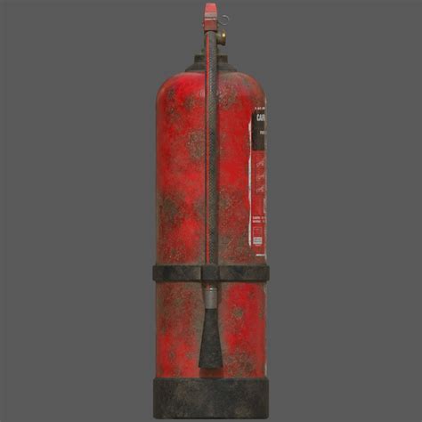 Old Fire Extinguisher Cgtrader