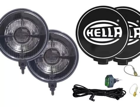 Kit Faros Auxiliares Hella Black Magic Vw Sedan Vocho Etc Meses