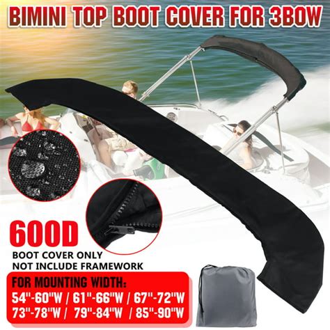 3 4 Bow Bimini Tops Boat Bimini Top Storage Boot Cover For Bimini