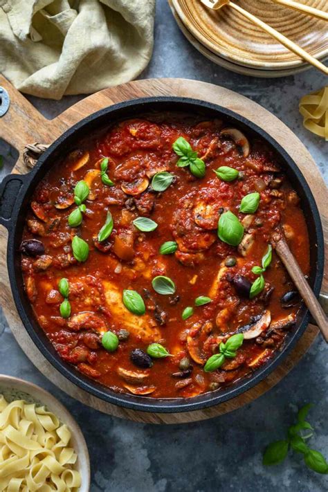 Chicken Cacciatore Recipe Elle Republic