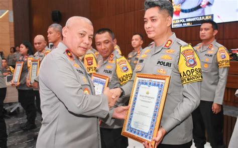 Membanggakan Polres Kotabaru Kembali Raih Penghargaan Kapolda Kalsel