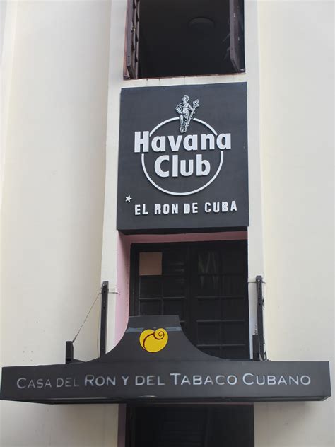 Havana Club Sign in Cuba