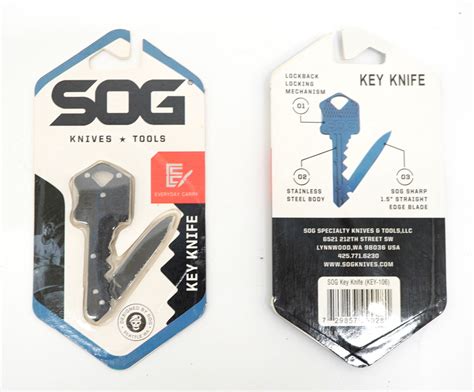 Black Sog Key Knife Only Army Surplus