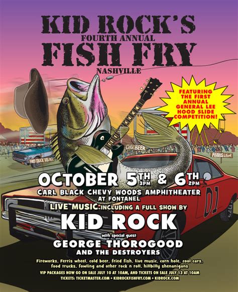 Kid Rocks Annual Fish Fry Nashville Guru