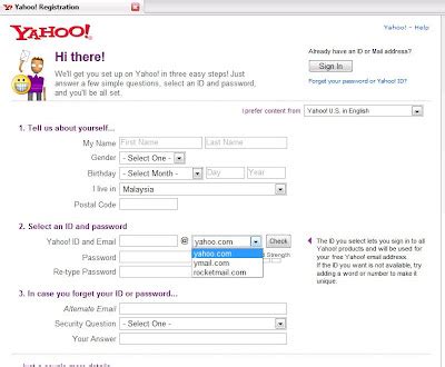Yahoo! Mail Adds New @ymail and @rocketmail | Web Cool Tips