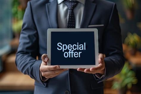 Premium Photo Special Offer Words Written Under Torn Paper Business