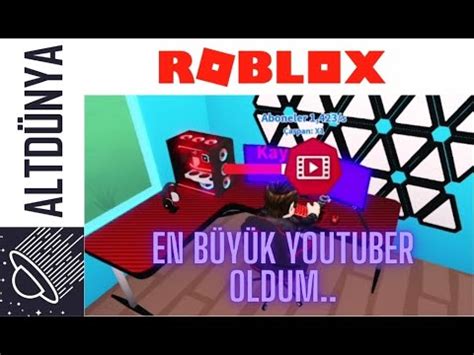 Roblox En Büyük Youtuber Olduk Youtuber Tycoon YouTube