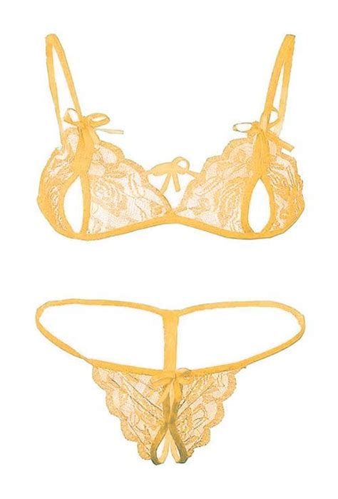 Buy Women Cotton Bra Panty Set For Lingerie Set Pack Of 1 Color Brown Online At Best