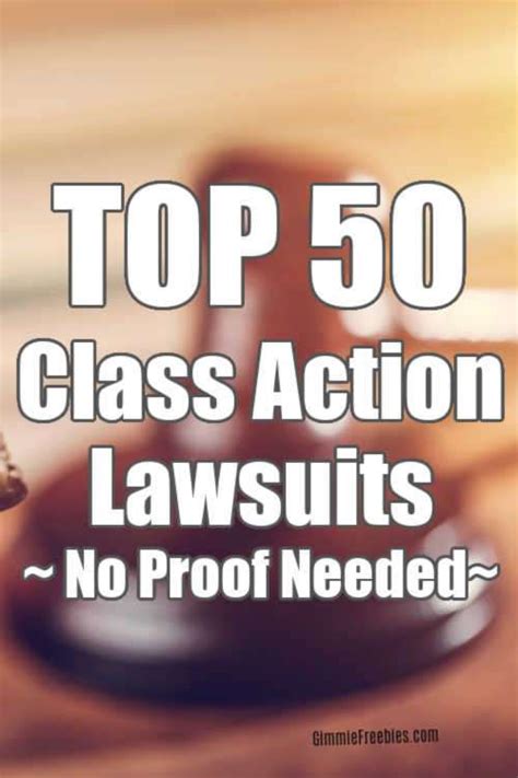 Free Class Action Lawsuits 2024 Binny Cheslie