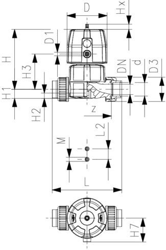 Georg Fischer Diaphragm Valve Fc Pp H Epdm D Dn Order