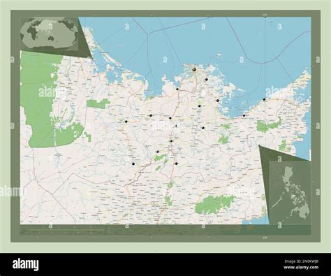 Capiz Province Of Philippines Open Street Map Locations Of Major