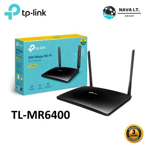 TP LINK TL MR6400 MOBILE ROUTER V 5 20 โมบายเราเตอร N300 4G WI FI