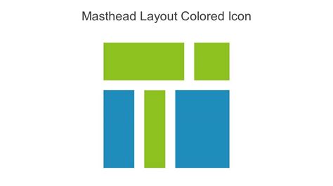 Masthead Layout Colored Icon In Powerpoint Pptx Png And Editable Eps