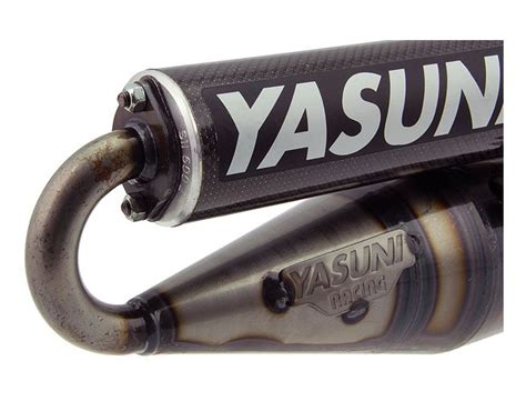 Pot D Chappement Yasuni Z Carbone Black Edition Mbk Booster Stunt