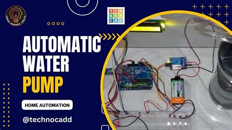 Automatic Water Pump Home Automation Mechatronics Mini Project