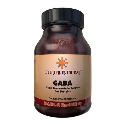 Suplemento Alimenticio Essential Nutrition Gaba Cido Gamma