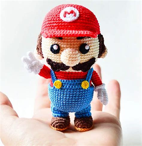 Crochet Super Mario Amigurumi Free Pattern