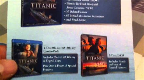 Titanic Blu Ray DVD Unboxing YouTube