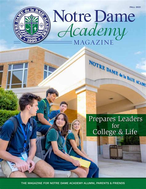 2021 Nda Magazine By Notre Dame De La Baie Academy Issuu