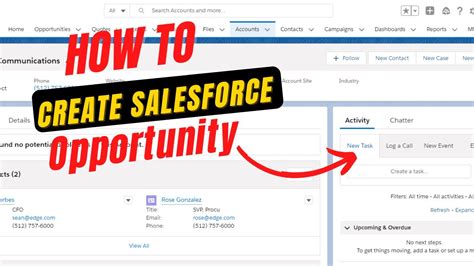 How To Create Opportunity In Salesforce Salesforce Opportunity Salesforce Tutorial Youtube