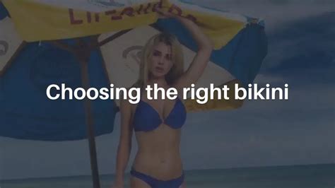 Choosing The Right Bikini