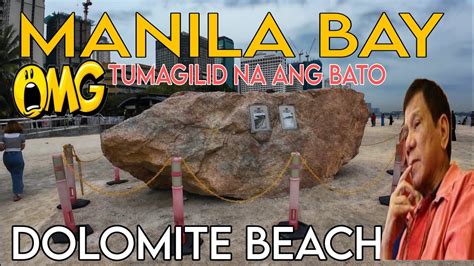 Manila Bay Dolomite Beach Update Today May Dutertelegacy Youtube