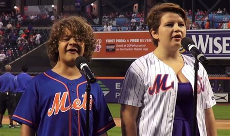 [WATCH] 'Stranger Things' Dustin Sings National Anthem At Mets Game