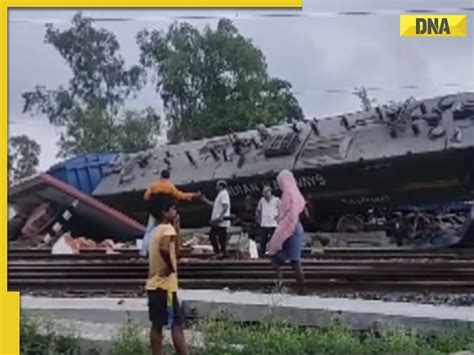 West Bengal Train Accident 2 Goods Trains Collide At Onda Railway