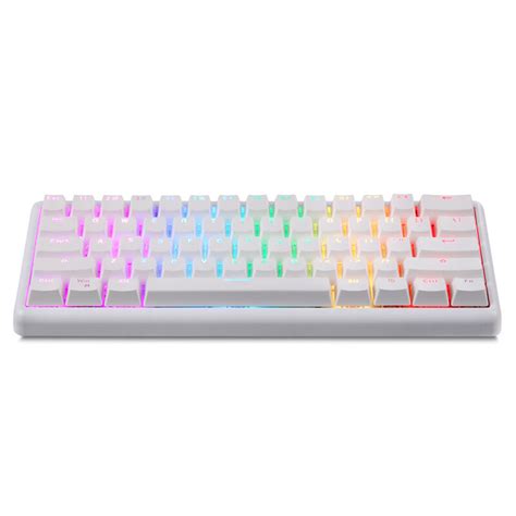 MOTOSPEED SK66 61 Keys Three Mode Mechanical Gaming Keyboard 2 4G BT Type C Wired Hot Swappable