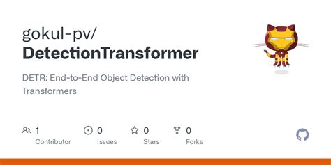 GitHub Gokul Pv DetectionTransformer DETR End To End Object