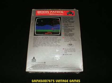 Moon Patrol - Atari 2600 - New Factory Sealed