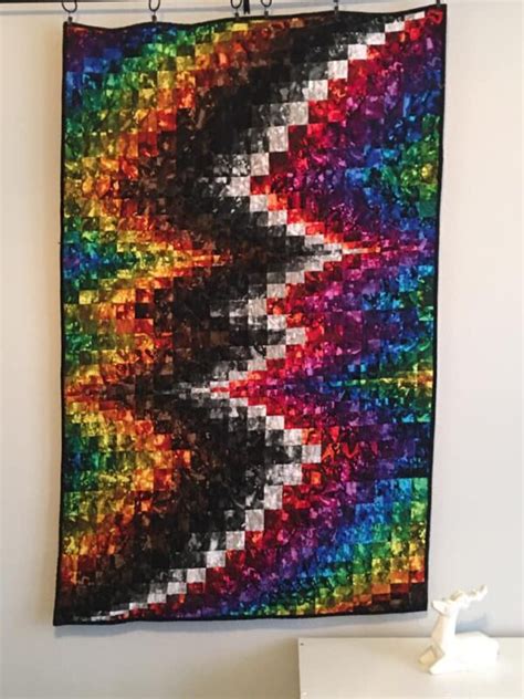 Rainbow Bargello Revelation Quilts