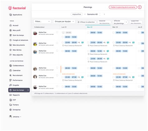 Factorial Gestion Des Planning Avis Prix Alternatives Appvizer