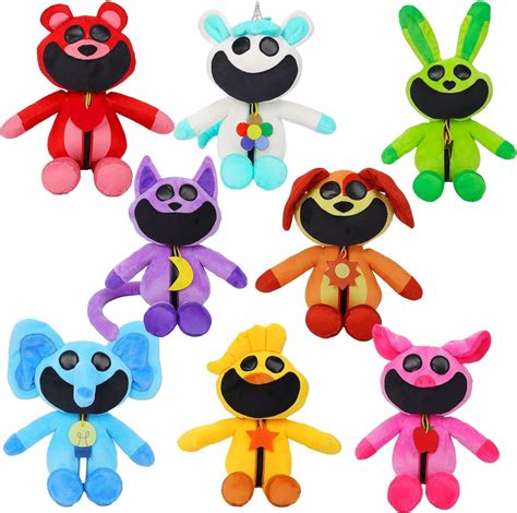 Smiling Critters Plush Catnap Plush Dogday Plush Cute Smiling