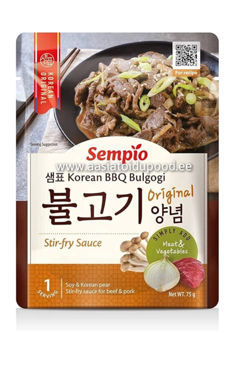 Sempio Korean BBQ Bulgogi Sauce 75G Aasiatoidupood