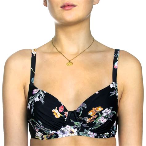 Damella Grace Floral Underwired Bikini Bra Wired Bra Bikinis Swim