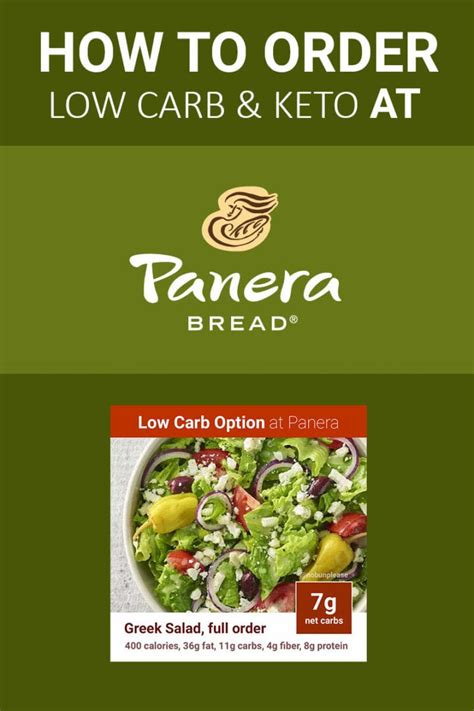 Panera Menu Nutrition Low Carb Besto Blog