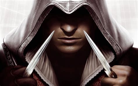 Download Assassin's Creed - Altair in Close-Up View Wallpaper ...