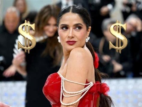 A cuánto asciende la fortuna de Salma Hayek