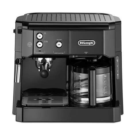 Expresso combiné cafetière DELONGHI BCO416 1 FR Noir Leroy Merlin