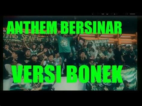 Bonek Nyanyikan Anthem Psis Youtube