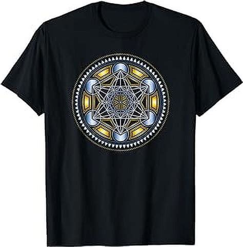 metatrons cubeta geometría sagrada flor de la vida playera niños 6