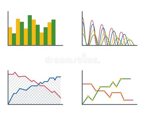 Os Elementos Da Analítica Do Gráfico Dos Dados Comerciais Barram