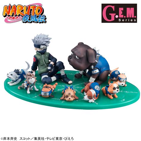 G.E.M. [Naruto] Kakashi & Ninken Figure Set: Megahouse - Tokyo Otaku Mode (TOM)