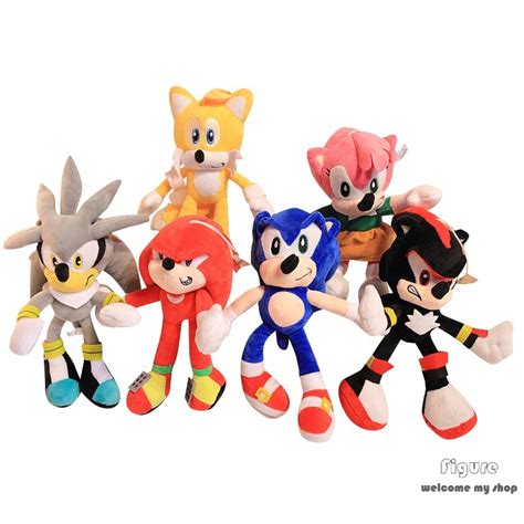 Juguetes De Peluche Sonic The Hedgehog Amy Tails Mephiles Plush Cm