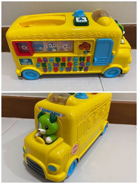 LeapFrog Phonics Fun Animal Bus, Hobbies & Toys, Toys & Games on Carousell